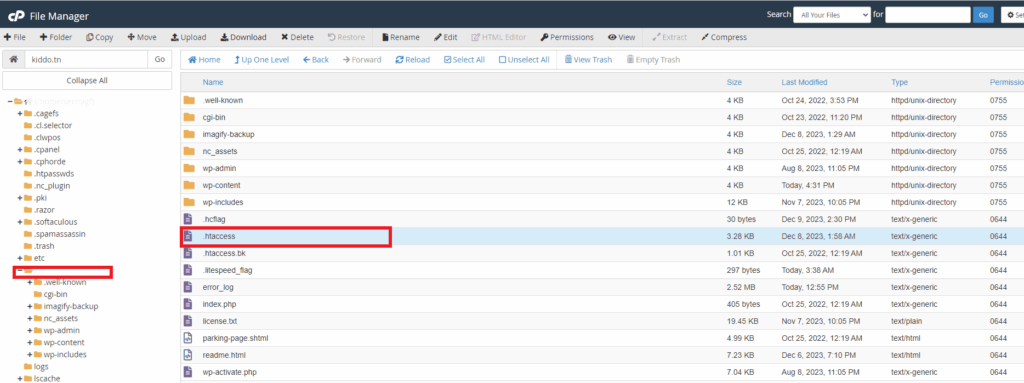 et skærmbillede af en computer