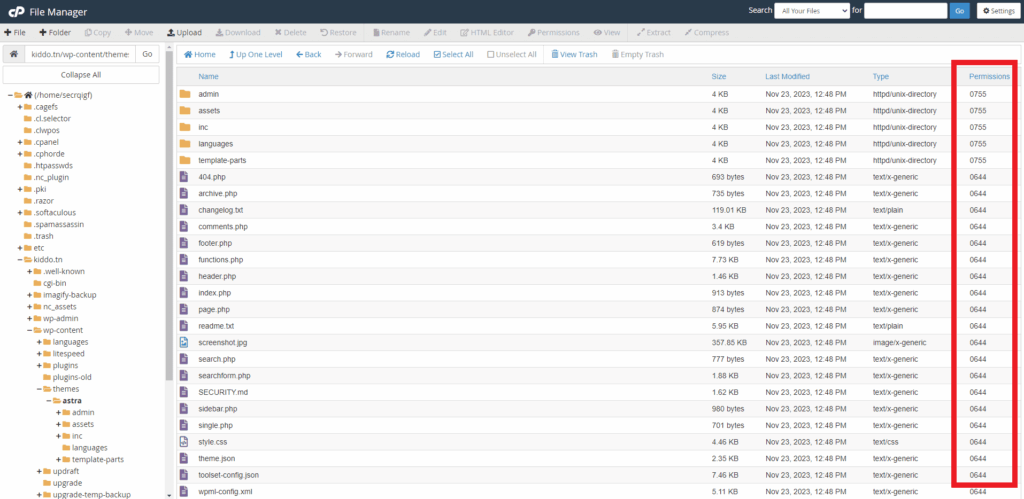 et skærmbillede af en computer