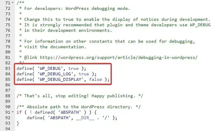 Editing Wpconfig File