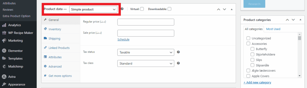 Product Data Woocommerce 1024x296