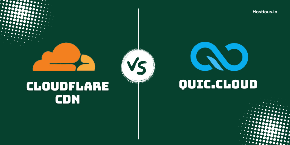 quic.cloud DNS-sammenligning med cloudflare i 2024